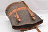 Authentic Louis Vuitton Monogram Bucket GM Shoulder Bag T42236 USA Model 0810J