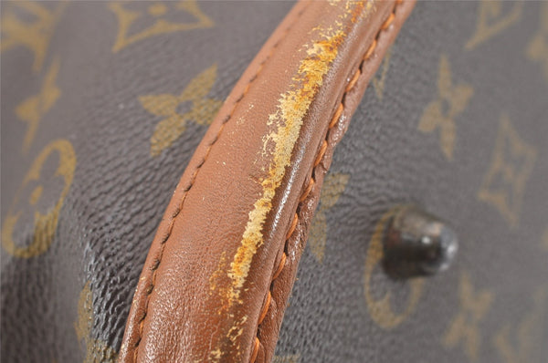 Authentic Louis Vuitton Monogram Bucket GM Shoulder Bag T42236 USA Model 0810J