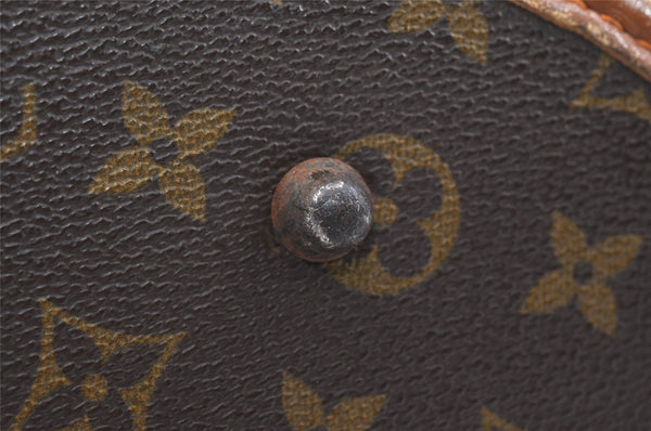 Authentic Louis Vuitton Monogram Bucket GM Shoulder Bag T42236 USA Model 0810J