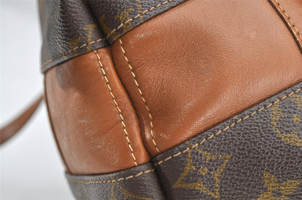 Authentic Louis Vuitton Monogram Bucket GM Shoulder Bag T42236 USA Model 0810J