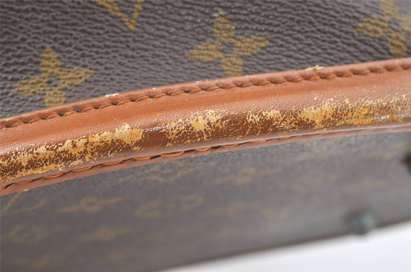 Authentic Louis Vuitton Monogram Bucket GM Shoulder Bag T42236 USA Model 0810J