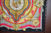 Authentic HERMES Carre 90 Scarf "parmi les fleurs" Silk Black 0811J