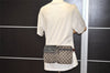 Authentic GUCCI Sherry Line Waist Body Bag Canvas Leather 28566 Navy 0811K