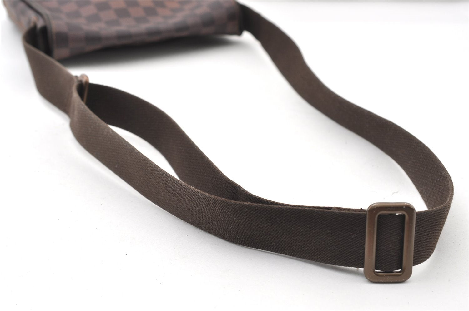 Authentic Louis Vuitton Damier Brooklyn PM Shoulder Cross Bag N51210 LV 0814J