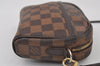 Authentic Louis Vuitton Damier Pochette Ipanema N51296 Shoulder Cross Bag 0815J