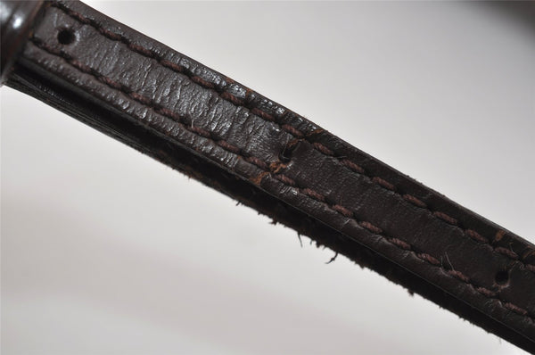 Authentic Louis Vuitton Damier Pochette Ipanema N51296 Shoulder Cross Bag 0815J