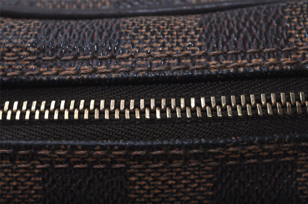 Authentic Louis Vuitton Damier Pochette Ipanema N51296 Shoulder Cross Bag 0815J