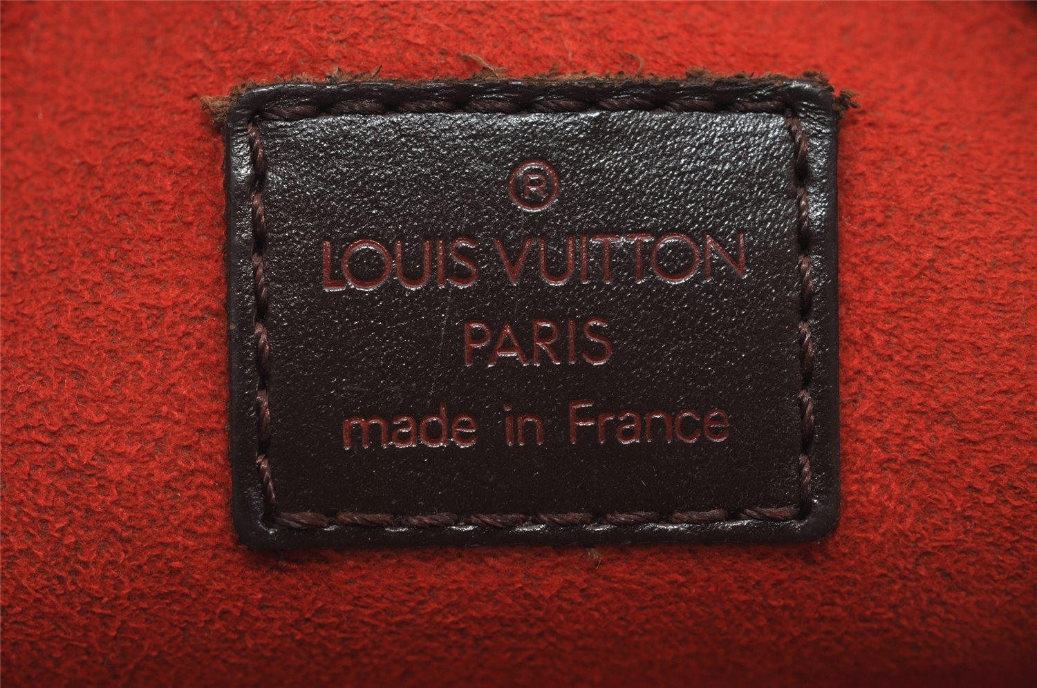 Authentic Louis Vuitton Damier Pochette Ipanema N51296 Shoulder Cross Bag 0815J