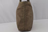 Authentic PRADA Vintage Nylon Tessuto Tote Hand Bag Khaki 0816J