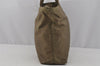 Authentic PRADA Vintage Nylon Tessuto Tote Hand Bag Khaki 0816J