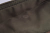 Authentic PRADA Vintage Nylon Tessuto Tote Hand Bag Khaki 0816J