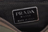 Authentic PRADA Vintage Nylon Tessuto Tote Hand Bag Khaki 0816J