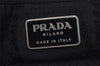 Authentic PRADA Nylon Tessuto Leather Shoulder Hand Bag Purse Bordeaux Red 0817J