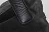 Authentic CHANEL New Travel Line Shoulder Tote Bag Nylon Leather Black 0818J
