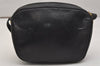 Authentic Salvatore Ferragamo Vara Shoulder Body Cross Bag Leather Black 0818K