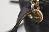 Authentic Salvatore Ferragamo Vara Shoulder Body Cross Bag Leather Black 0818K