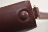 Authentic Cartier Must de Cartier Clutch Hand Bag Leather Bordeaux Red 0820K