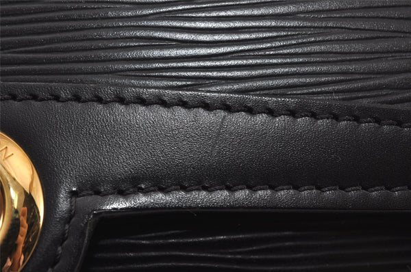 Auth Louis Vuitton Epi Arche 2Way Shoulder Clutch Bag Black M52572 LV Junk 0821J