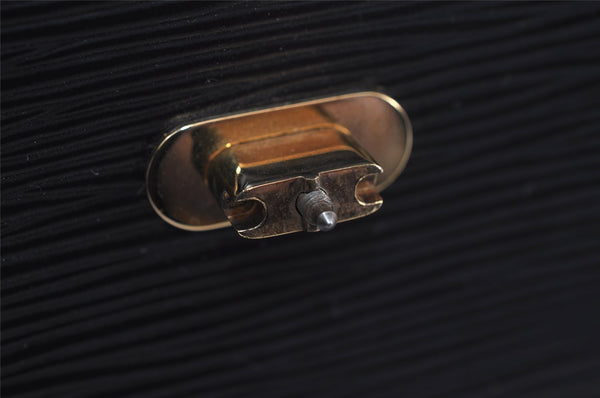 Auth Louis Vuitton Epi Arche 2Way Shoulder Clutch Bag Black M52572 LV Junk 0821J