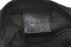 Authentic PRADA Vintage Nylon Leather Pouch Purse Black 0821K