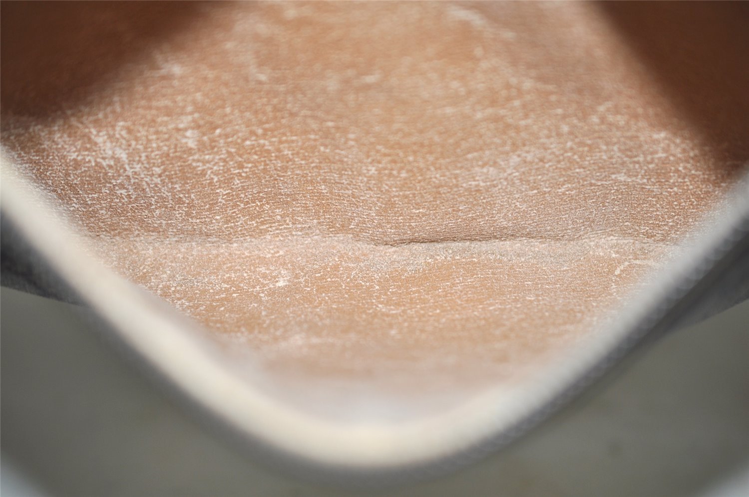 Authentic GUCCI Vintage Clutch Hand Bag Purse GG PVC Leather Brown Junk 0822J