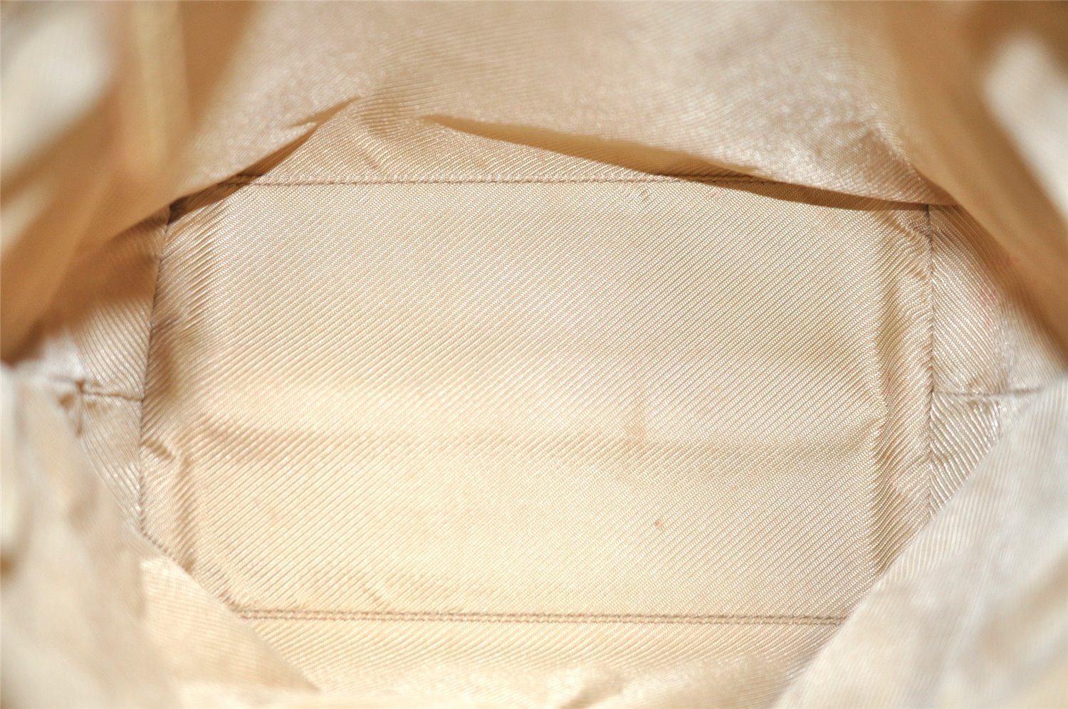 Authentic GUCCI Vintage Shoulder Tote Bag GG Canvas Leather 0021099 Gold 0823J