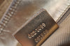 Authentic GUCCI Vintage Shoulder Tote Bag GG Canvas Leather 0021099 Gold 0823J