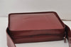Authentic GUCCI Shoulder Hand Bag Enamel Bordeaux Red 0013032 Junk 0823K