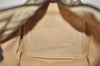 Authentic GUCCI Web Sherry Line Hand Boston Bag GG PVC Leather Brown Junk 0825J