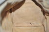 Authentic GUCCI Web Sherry Line Hand Boston Bag GG PVC Leather Brown Junk 0825J