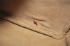 Authentic GUCCI Web Sherry Line Hand Boston Bag GG PVC Leather Brown Junk 0825J