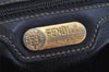 Authentic FENDI Vintage Zucca Shoulder Bag Purse PVC Leather Brown 0825K