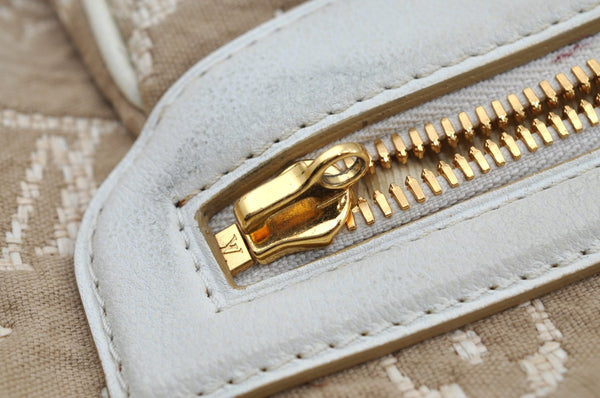 Authentic Louis Vuitton Monogram Sabbia Cabas GM Tote Bag Beige M93793 LV 0832H