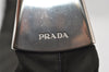 Authentic PRADA TESSUTO SPAZZOL Nylon Leather Shoulder Bag B8843 Khaki 0833J