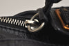 Authentic Chloe Vintage Paddington Leather Shoulder Hand Bag Black 0833K