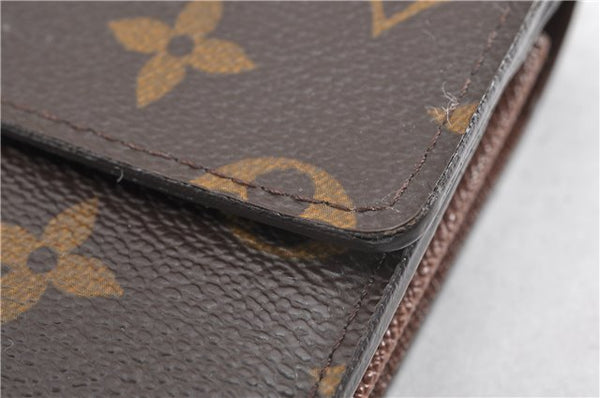 Authentic Louis Vuitton Monogram Portefeuille Sarah Purse Wallet M61734 LV 0835G