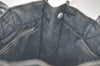 Authentic HERMES Fourre Tout PM Vintage Hand Tote Bag Canvas Black 0835J