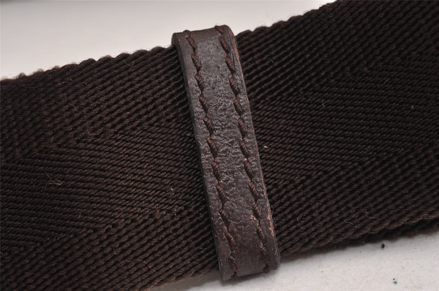 Authentic GUCCI Shoulder Cross Body Bag GG Canvas Leather 256100 Brown 0835K