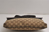 Authentic GUCCI Shoulder Cross Body Bag GG Canvas Leather 256100 Brown 0835K