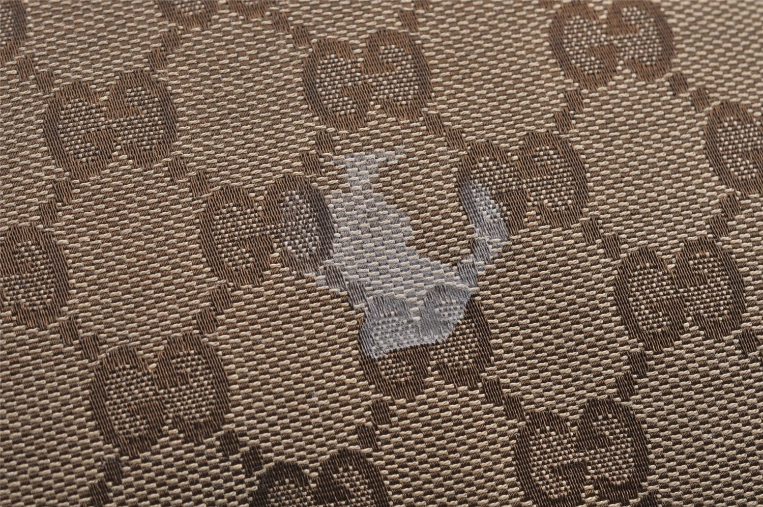 Authentic GUCCI Shoulder Cross Body Bag GG Canvas Leather 256100 Brown 0835K