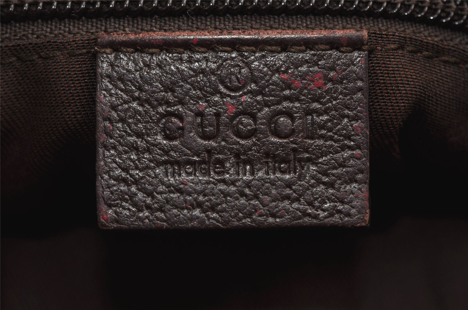 Authentic GUCCI Shoulder Cross Body Bag GG Canvas Leather 256100 Brown 0835K