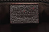 Authentic GUCCI Shoulder Cross Body Bag GG Canvas Leather 256100 Brown 0835K