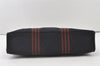 Authentic HERMES Fourre Tout MM Hand Tote Bag Canvas Navy 0836J
