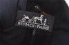 Authentic HERMES Fourre Tout MM Hand Tote Bag Canvas Navy 0836J