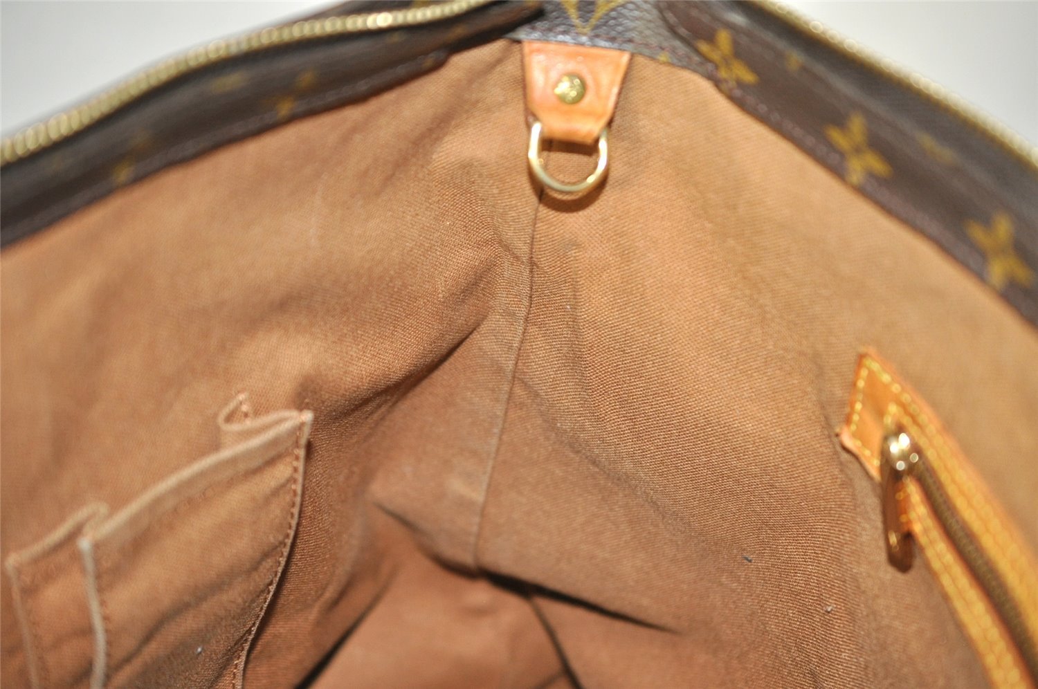 Authentic Louis Vuitton Monogram Cabas Mezzo Shoulder Tote Bag M51151 LV 0837I