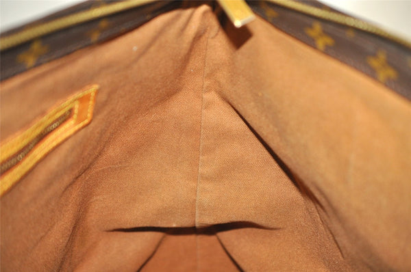 Authentic Louis Vuitton Monogram Cabas Mezzo Shoulder Tote Bag M51151 LV 0837I