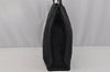 Authentic HERMES Vintage Fourre Tout MM Hand Tote Bag Canvas Black 0837J
