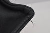 Authentic HERMES Vintage Fourre Tout MM Hand Tote Bag Canvas Black 0837J