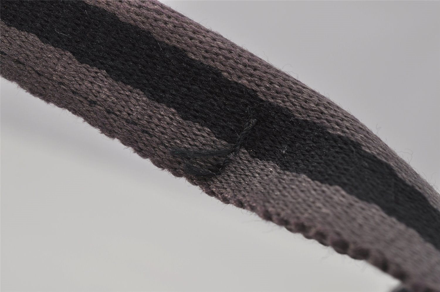 Authentic HERMES Vintage Fourre Tout MM Hand Tote Bag Canvas Black 0837J