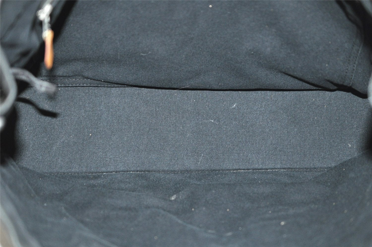 Authentic HERMES Vintage Fourre Tout MM Hand Tote Bag Canvas Black 0837J